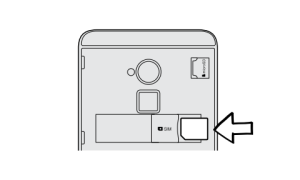 Как вставить симкарту в HTC One MAX?